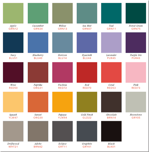 Color Chart